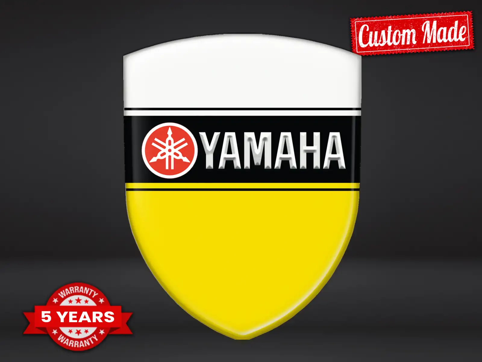 Yamaha Heckscheibenaufkleber Stern Exklusiv Modern